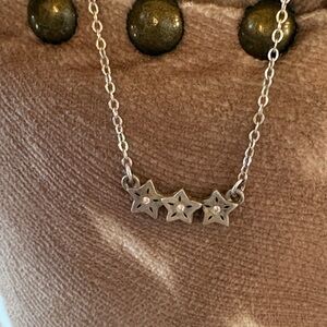 Lisa Leonard Silver Star Pendant Necklace .925